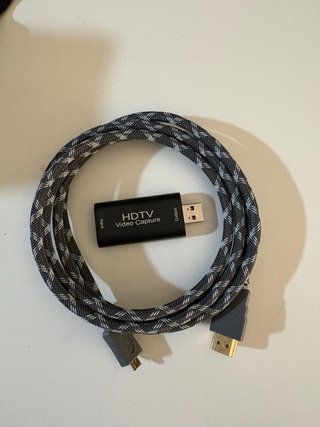 Capturadora HDTV + Cable HDMI a Mini HDMI