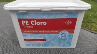 Cloro choque granulado piscinas
