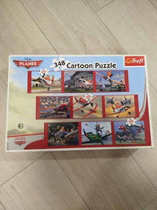 9 Puzzles Disney Planes 348 piezas Trefl
