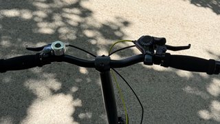 Bicicleta plegable gris
