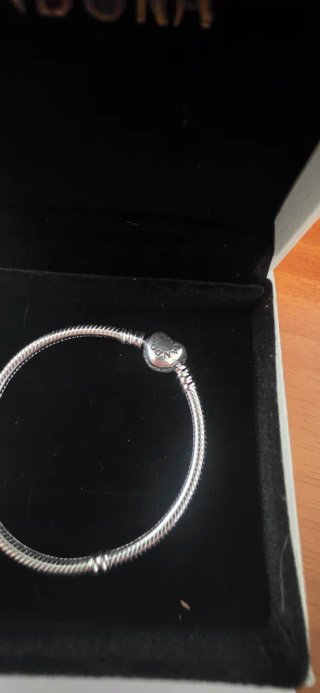 Pulsera Pandora Corazón Pave serpiente