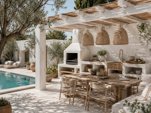 CONSTRUCCION DE VILLAS IBICENCAS MARBELLA