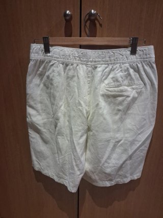 Bermuda Lino Blanco y camisa viscosa