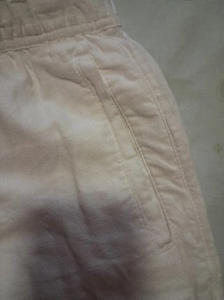 Bermuda Lino Blanco y camisa viscosa