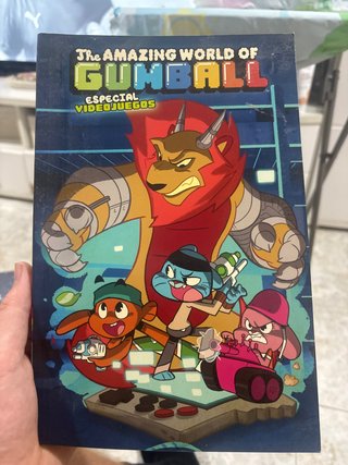 Libro estilo cómic de Gunball