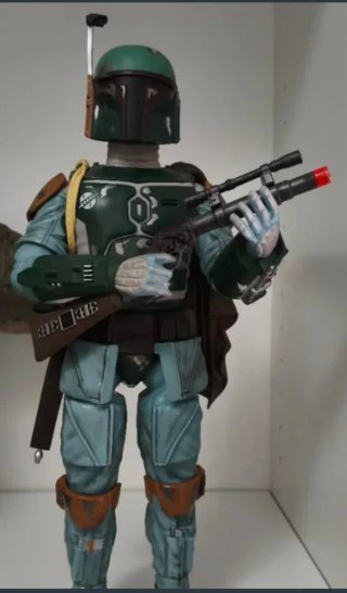 Figura Boba Fett Interactiva Grande
