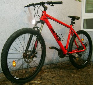 Bicicleta de Montaña BERG Roja