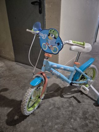 Bicicleta infantil 12" Bluey