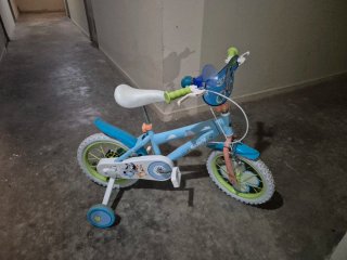 Bicicleta infantil 12" Bluey