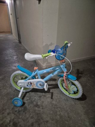 Bicicleta infantil 12" Bluey