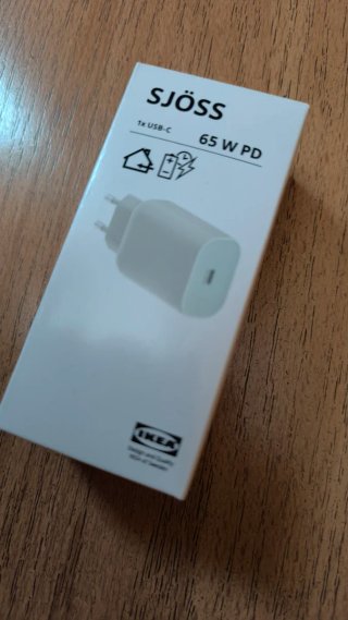 Cargador IKEA SJÖSS 65W USB-C PD