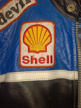 Chaqueta Motera Vintage 90s | Racing & Cuero