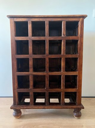 Cajonera Artesanal Madera Maciza 20 Cajones
