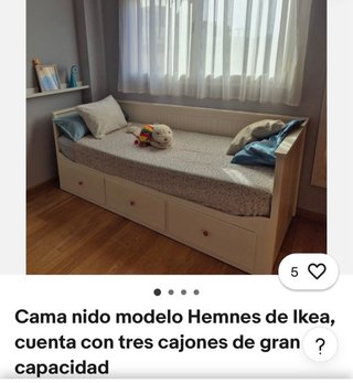 Cama Diván HERMES IKEA