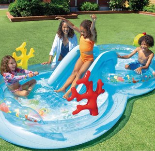 Piscina Hinchable Intex con tobogán