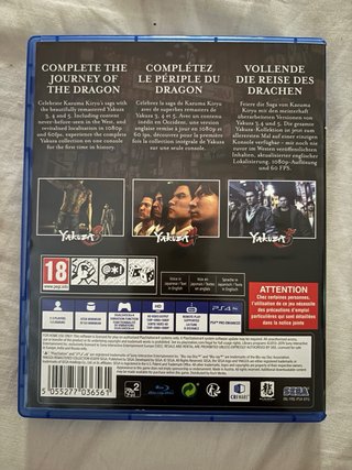 The Yakuza Remastered Collection PS4