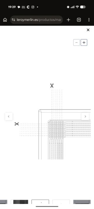 Marco universal para microondas negro