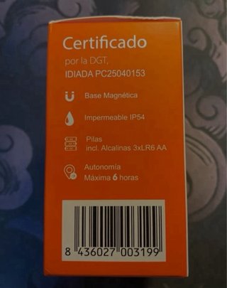 Baliza V16 GEBOX IoT EB2503