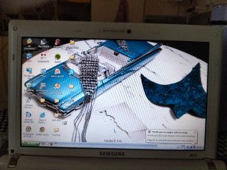 Mini portátil Samsung NC10 Blanco