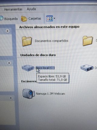 Mini portátil Samsung NC10 Blanco