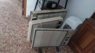 Lote 2 estufas aceite Haverland vintage.ULTIMO DIA