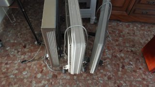 Lote 2 estufas aceite Haverland vintage.ULTIMO DIA