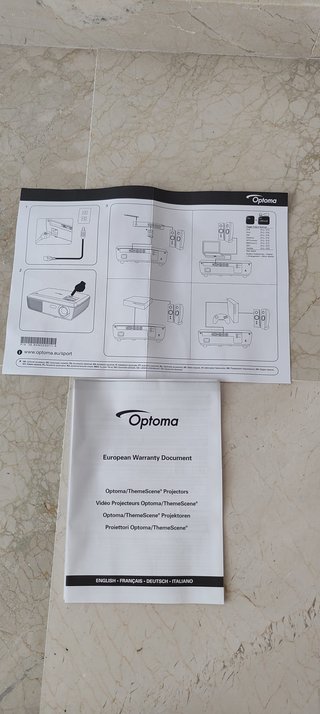 Proyector Optoma DS316L DLP + Mando + Cables