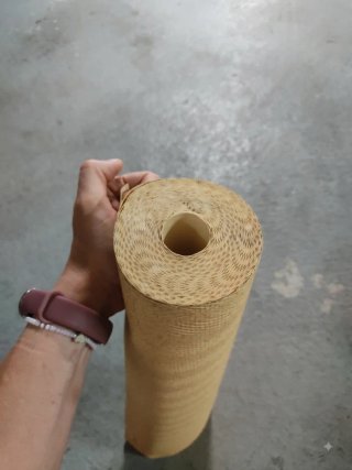 Rollo de papel de pared beige