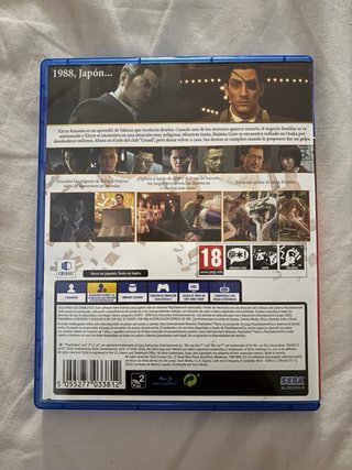 Yakuza 0 PS4 (Playstation 4) - Acción