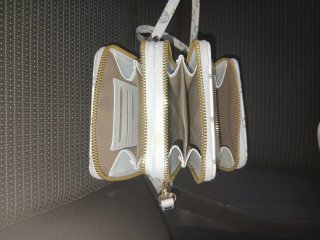 Bolso Louis Vuitton Blanco y Dorado