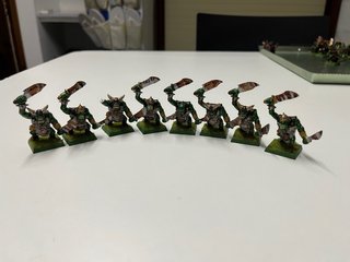 16 Orcos Guerrero – Warhammer Fantasy Orcs & Gobli
