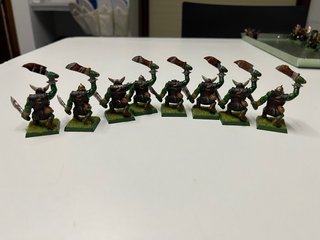 16 Orcos Guerrero – Warhammer Fantasy Orcs & Gobli