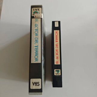VHS El Actor del Terror (Español)