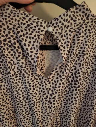 Vestido estampado Shein, Talla L