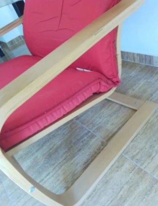 Sillón Ikea Rojo