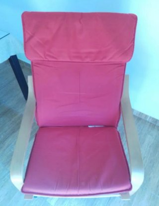 Sillón Ikea Rojo