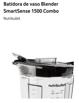 Batidora Nutribullet SmartSense 1500