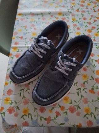Zapatos hombre azul