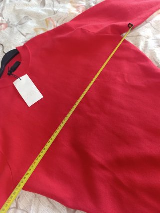 Vestido Zara Punto Rojo Talla M