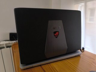 Portátil Asus ROG, i7, 8GB RAM, 500GB SSD, Nvidia
