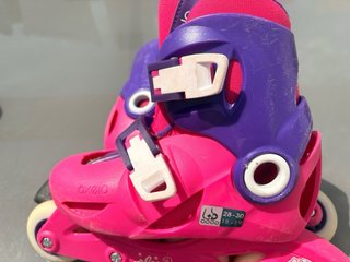 Patines en línea niña Oxelo talla ajustable