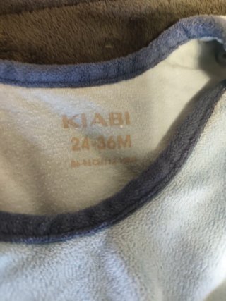 Saco dormir bebé 24-36 meses azul