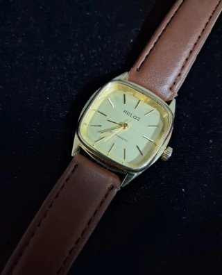 Reloj Vintage stilo tv Mecánico De Cuerda