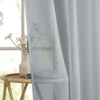 Cortinas grises PONY DANCE 245 cm