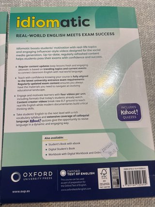 Idiomatic 1 Student's Book with Ebook