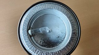 Lámpara Escritorio Metálica Dorada Negra