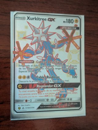 Xurkitree GX sv58/sv94 Pokemon  Hidden fates shiny