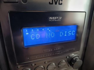 Minicadena JVC Hi-Fi CD Radio 2 Altavoces original
