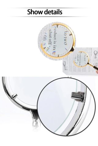 Lupa Metálica Estilo Ruso 110mm