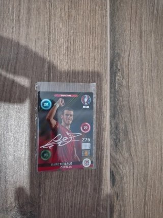 Cromo Firmado Gareth Bale Euro 2008